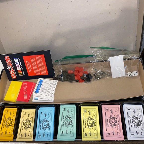 NASCAR Official Collectors Edition Monopoly Game, Parker Brothers - Picture 5 of 16